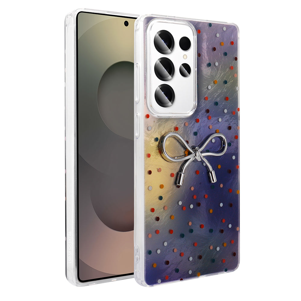 Galaxy S25 Ultra Kılıf Kamera Korumalı Figürlü Zore Ponti Silikon Kapak