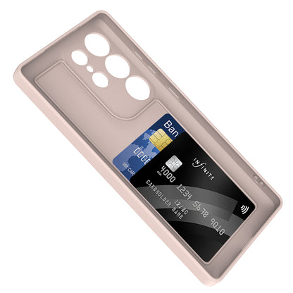 Galaxy S25 Ultra Kılıf Kamera Korumalı Kartlık Hazneli Zore Vitra Kapak