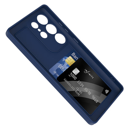 Galaxy S25 Ultra Kılıf Kamera Korumalı Kartlık Hazneli Zore Vitra Kapak