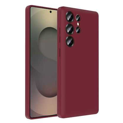 Galaxy S25 Ultra Kılıf Kamera Korumalı Kartlık Hazneli Zore Vitra Kapak