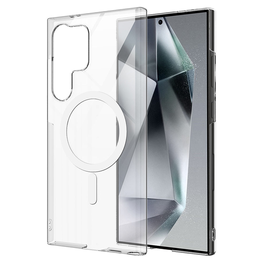 Galaxy S25 Ultra Kılıf Kamera Korumalı M-safe Sert PC Zore Porto Kapak