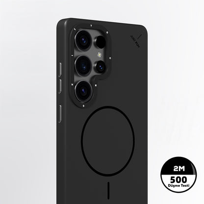 Galaxy S25 Ultra Kılıf M-safe Şarj Özellikli Youngkit Dynamag Serisi Kapak