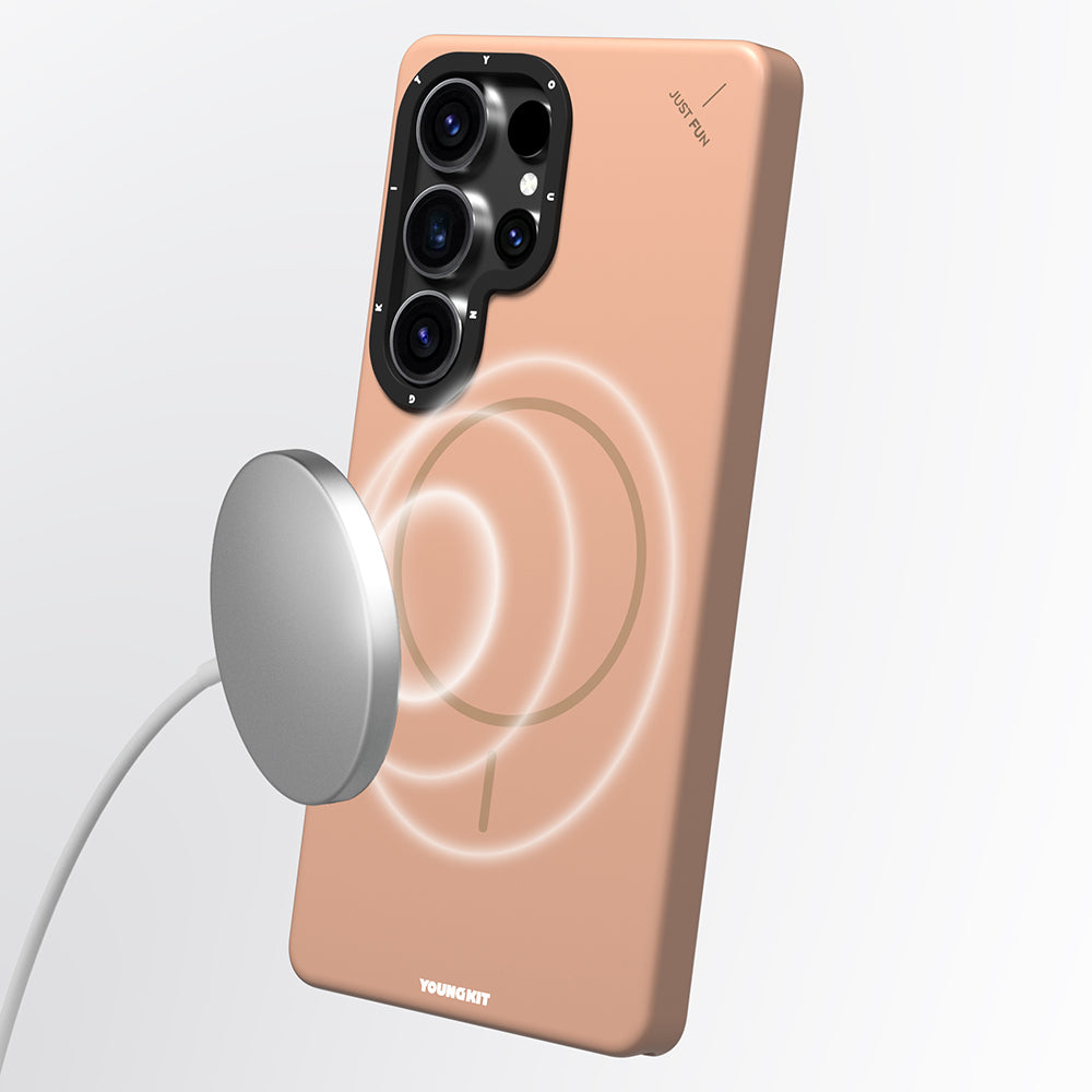 Galaxy S25 Ultra Kılıf M-safe Şarj Özellikli Youngkit Dynamag Serisi Kapak