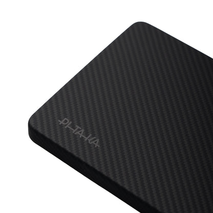 Galaxy S25 Ultra Kılıf M-safe Şarj Özellikli 600D Aramid Fiber Pitaka Ultra-Slim Classic Serisi Black-Grey Twill Kapak