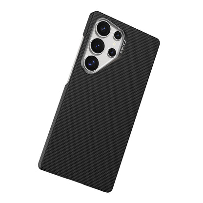 Galaxy S25 Ultra Kılıf M-safe Şarj Özellikli 600D Metal Kamera Çerçeveli Raptic Aramid Fiber Serisi Kapak