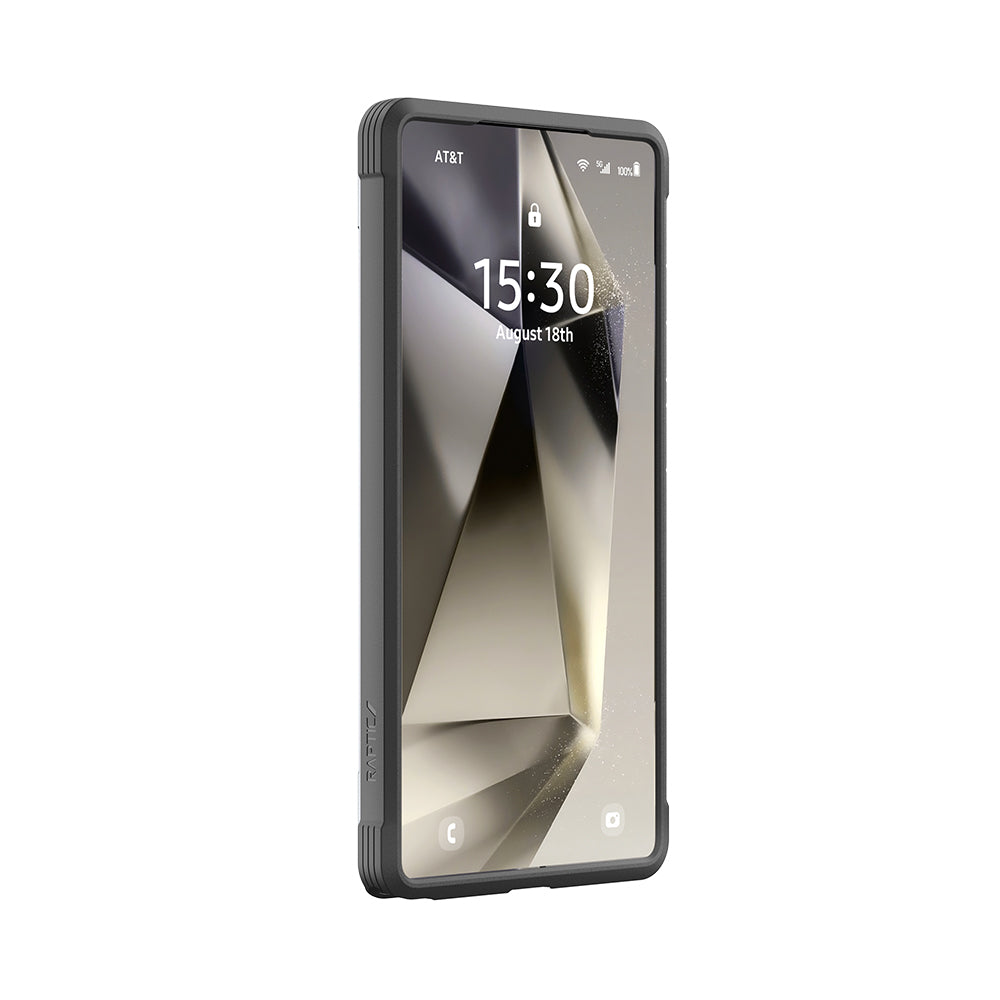 Galaxy S25 Ultra Kılıf M-safe Şarj Özellikli Airbagli Raptic Shield Serisi Şeffaf Arka Yüzey Kapak