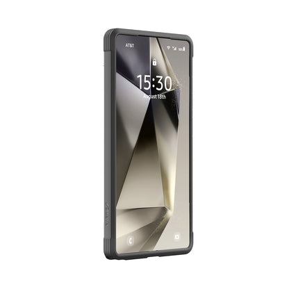 Galaxy S25 Ultra Kılıf M-safe Şarj Özellikli Airbagli Raptic Shield Serisi Şeffaf Arka Yüzey Kapak