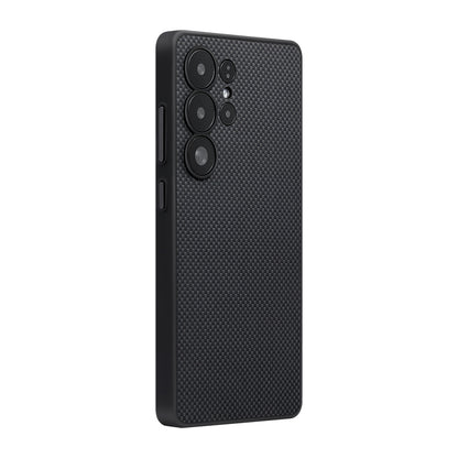 Galaxy S25 Ultra Kılıf M-safe Şarj Özellikli Aramid Fiber 3 Fonksiyon Butonlu Pitaka PinButton Serisi Kapak