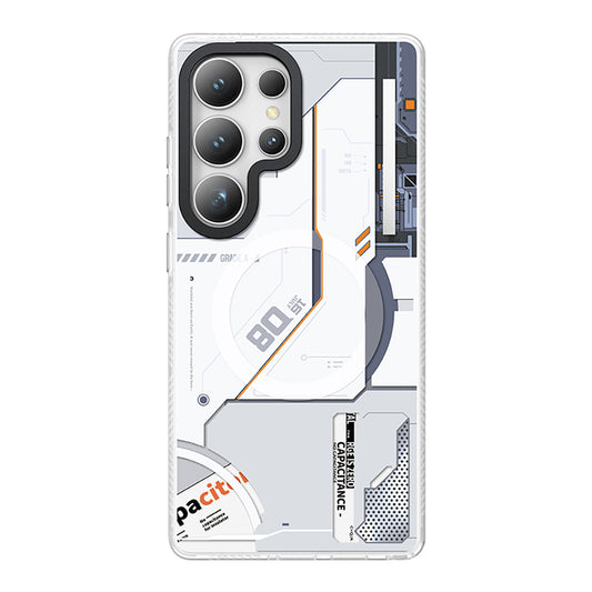 Galaxy S25 Ultra Kılıf M-safe Şarj Özellikli Benks Dynamic Mecha Serisi Kapak