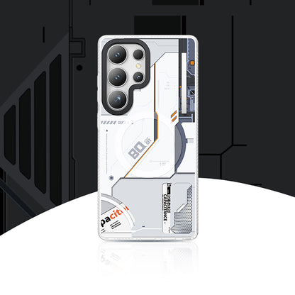 Galaxy S25 Ultra Kılıf M-safe Şarj Özellikli Benks Dynamic Mecha Serisi Kapak