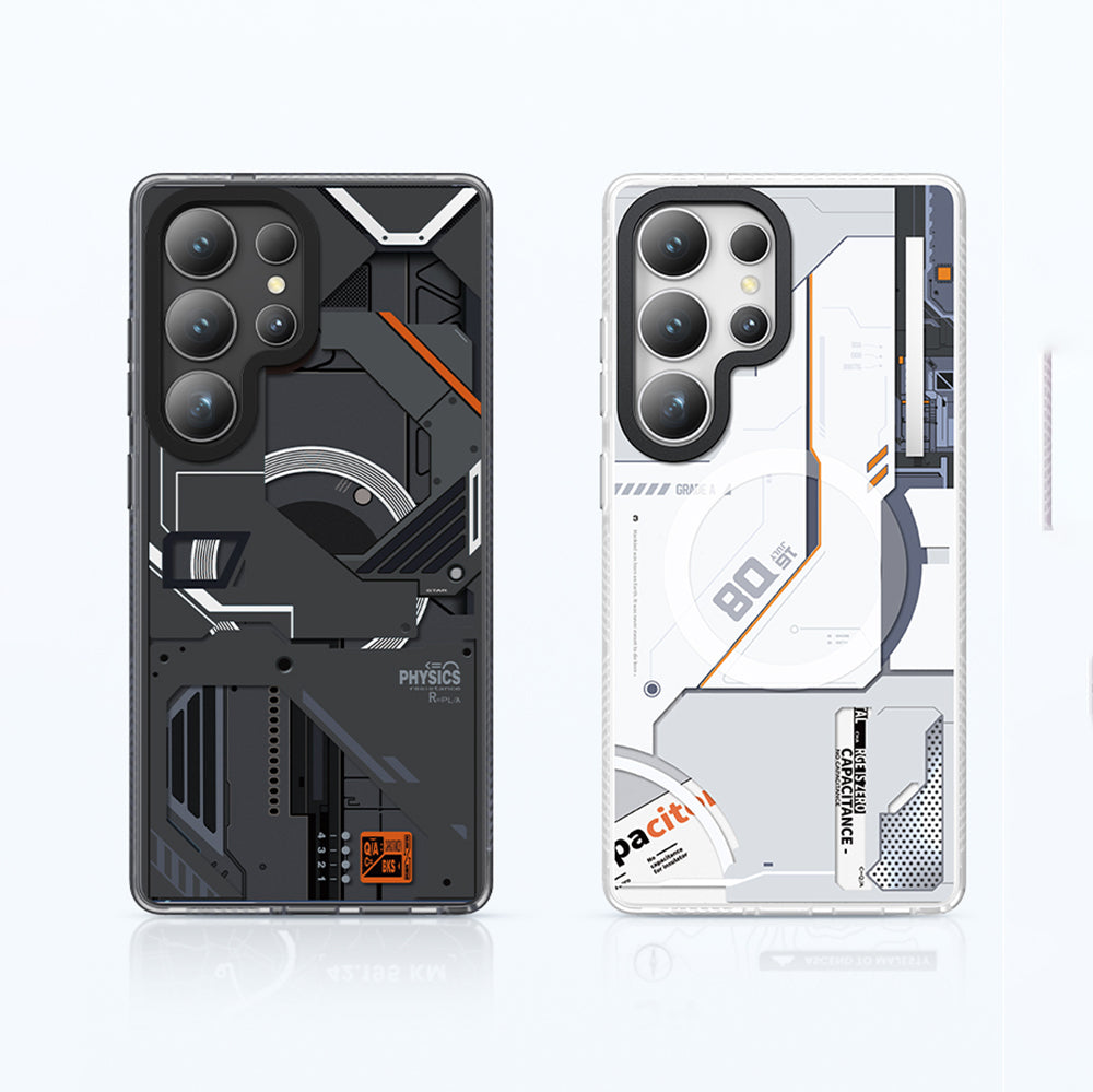 Galaxy S25 Ultra Kılıf M-safe Şarj Özellikli Benks Dynamic Mecha Serisi Kapak