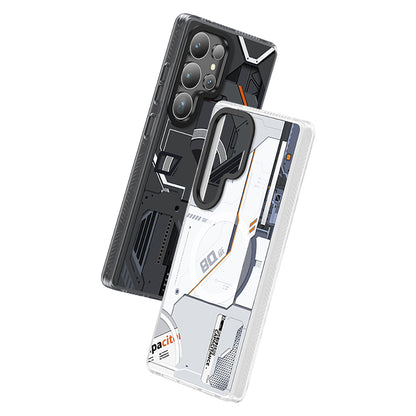 Galaxy S25 Ultra Kılıf M-safe Şarj Özellikli Benks Dynamic Mecha Serisi Kapak