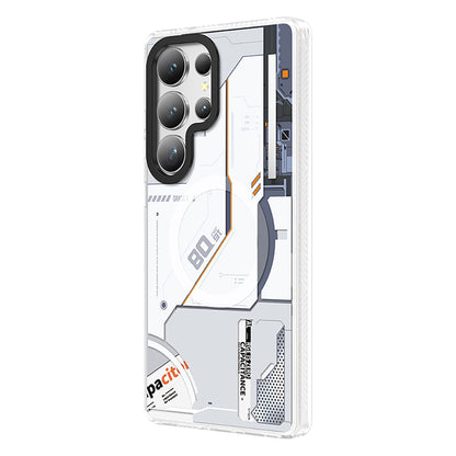 Galaxy S25 Ultra Kılıf M-safe Şarj Özellikli Benks Dynamic Mecha Serisi Kapak