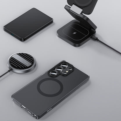 Galaxy S25 Ultra Kılıf M-safe Şarj Özellikli Benks Lucid Armor Kapak