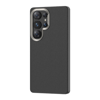 Galaxy S25 Ultra Kılıf M-safe Şarj Özellikli Çizilmeye Dayanıklı Benks VitaPro Serisi PU Deri Kapak