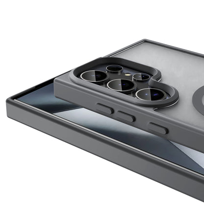 Galaxy S25 Ultra Kılıf M-safe Şarj Özellikli Mat Arka Yüzey Zore Sio Kapak