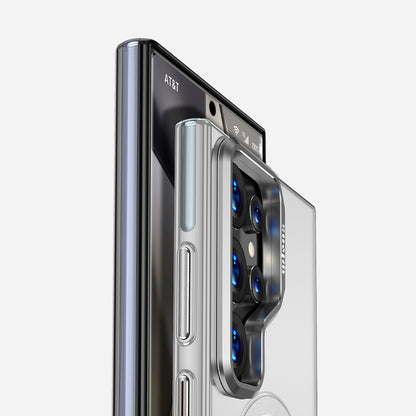 Galaxy S25 Ultra Kılıf M-safe Şarj Özellikli Wlons Standlı Efsane Kapak