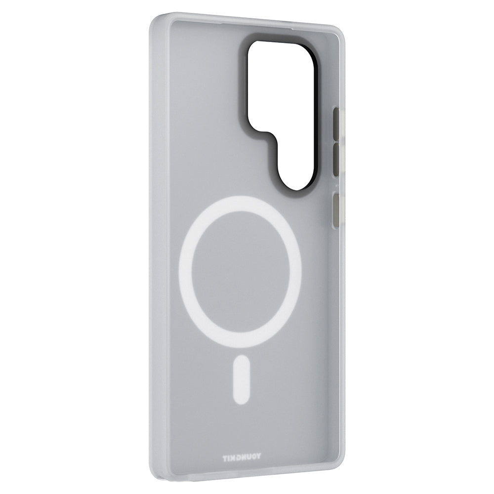 Galaxy S25 Ultra Kılıf M-safe Şarj Özellikli Youngkit Hidden Sand Serisi Kapak