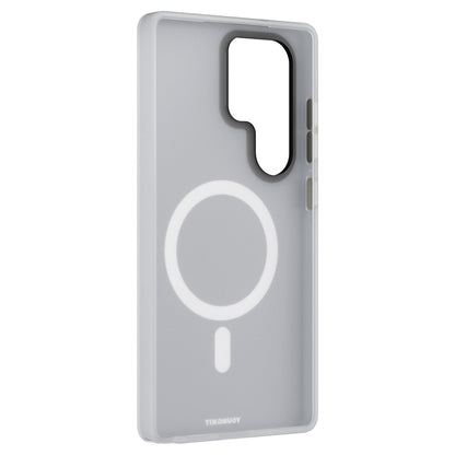 Galaxy S25 Ultra Kılıf M-safe Şarj Özellikli Youngkit Hidden Sand Serisi Kapak