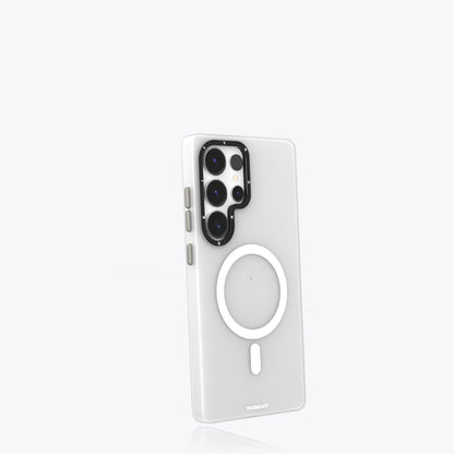 Galaxy S25 Ultra Kılıf M-safe Şarj Özellikli Youngkit Hidden Sand Serisi Kapak