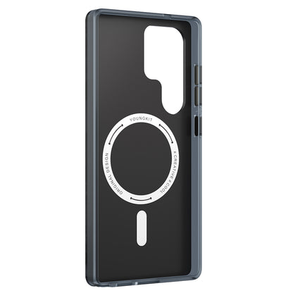 Galaxy S25 Ultra Kılıf M-safe Şarj Özellikli YoungKit Technology Serisi Kapak