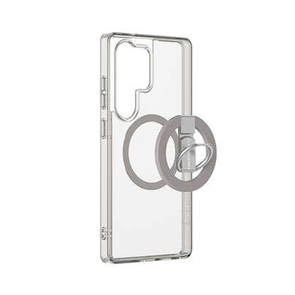 Galaxy S25 Ultra Kılıf M-safe Şarj Özellikli Yüzük Standlı Amazingthing Minimal Grip Serisi Kapak