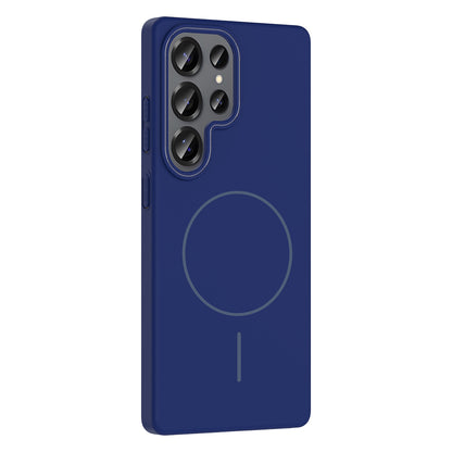 Galaxy S25 Ultra Kılıf M-safe Şarj Özellikli Zore Ruby Sert Kapak