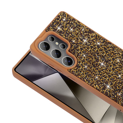 Galaxy S25 Ultra Kılıf Parlak Taşlı Tasarım Zore Pırlanta Kapak