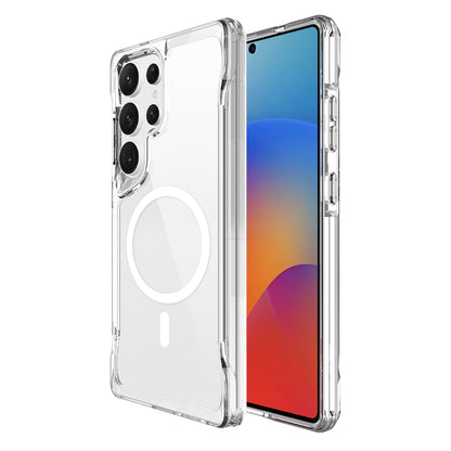 Galaxy S25 Ultra Kılıf Zore M-safe Şarj Özellikli T-Max M-safe Kapak