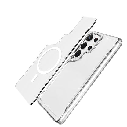 Galaxy S25 Ultra Kılıf Zore M-safe Şarj Özellikli T-Max M-safe Kapak