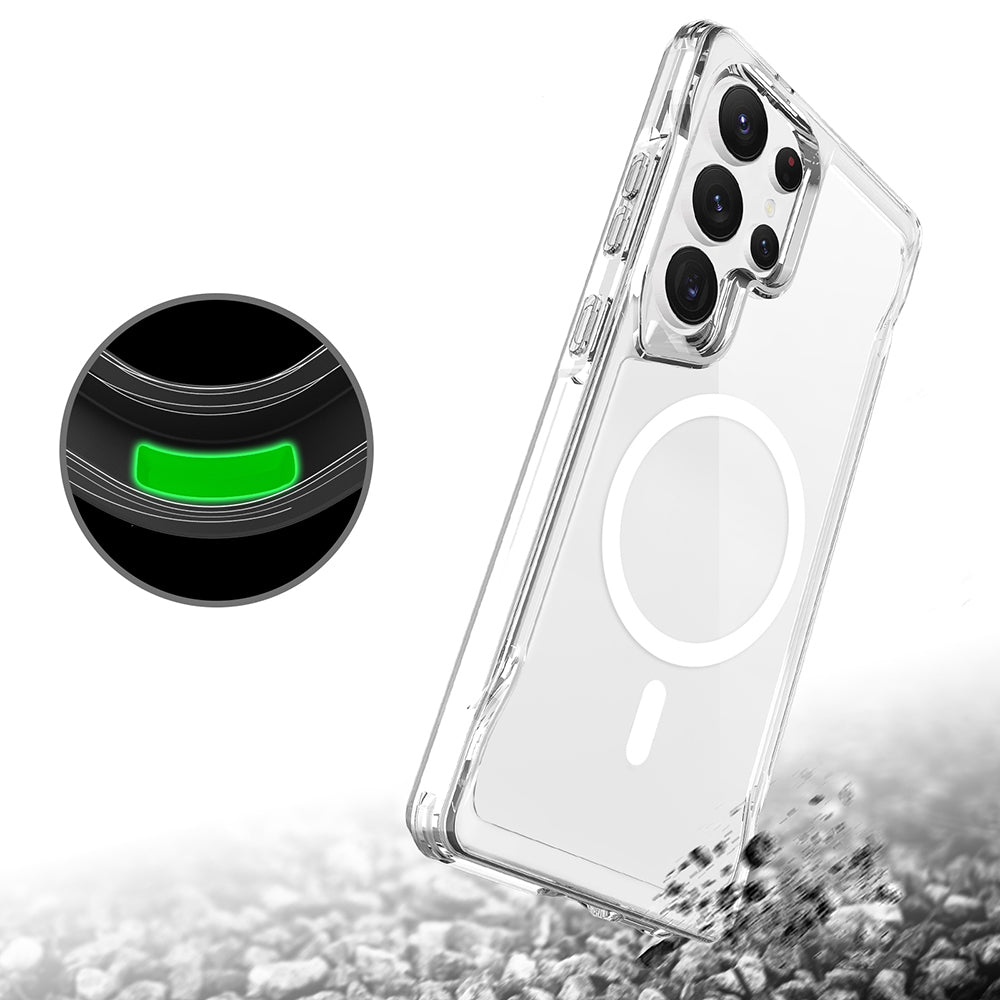 Galaxy S25 Ultra Kılıf Zore M-safe Şarj Özellikli T-Max M-safe Kapak