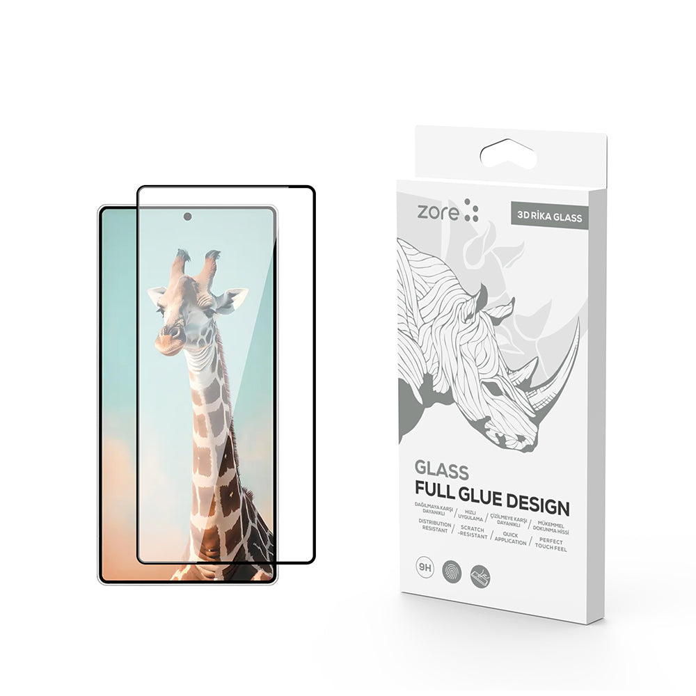 Galaxy S25 Ultra Zore Rika Premium Temperli Cam Ekran Koruyucu