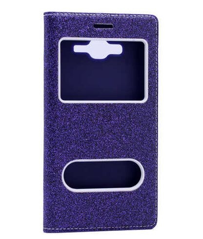 Galaxy S3 Kılıf Zore Simli Dolce Kapaklı Kılıf