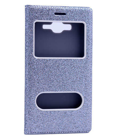 Galaxy S3 Kılıf Zore Simli Dolce Kapaklı Kılıf
