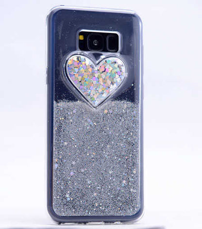 Galaxy S8 Kılıf Zore Kalpli Silikon