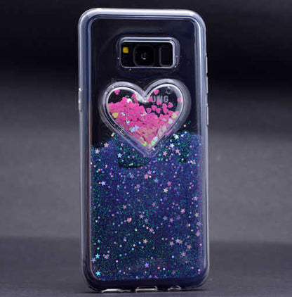 Galaxy S8 Kılıf Zore Kalpli Silikon