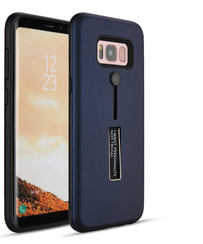 Galaxy S8 Plus Kılıf Zore Olive Standlı Kapak