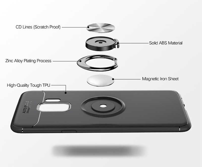Galaxy S9 Kılıf Zore Ravel Silikon Kapak