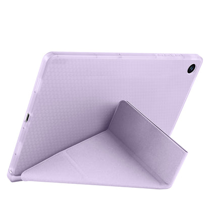 Galaxy Tab A9 Plus Kılıf Zore Tri Folding Kalem Bölmeli Standlı Kılıf