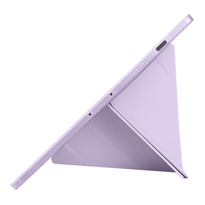 Galaxy Tab S10 FE Plus Kılıf Zore Tri Folding Kalem Bölmeli Standlı Kılıf