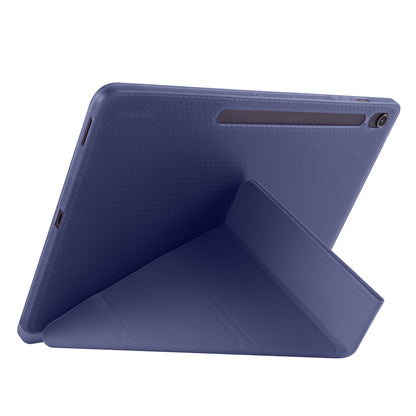 Galaxy Tab S10 FE Plus Kılıf Zore Tri Folding Kalem Bölmeli Standlı Kılıf