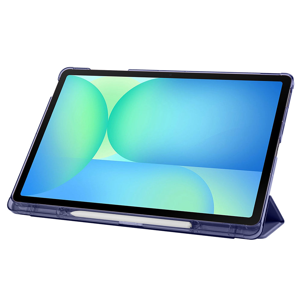 Galaxy Tab S10 FE Plus Zore Smart Cover Kalem Bölmeli Standlı 1-1 Kılıf