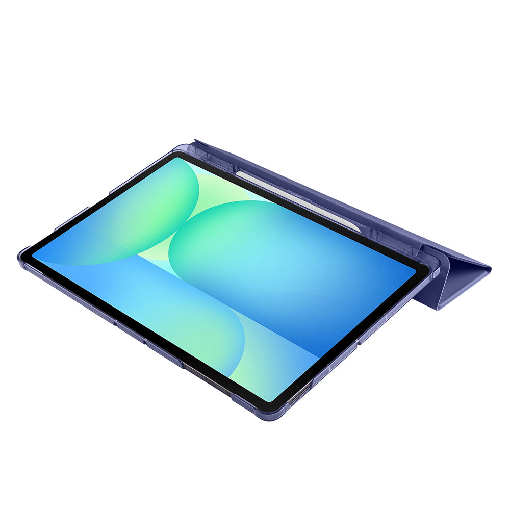 Galaxy Tab S10 FE Plus Zore Smart Cover Kalem Bölmeli Standlı 1-1 Kılıf