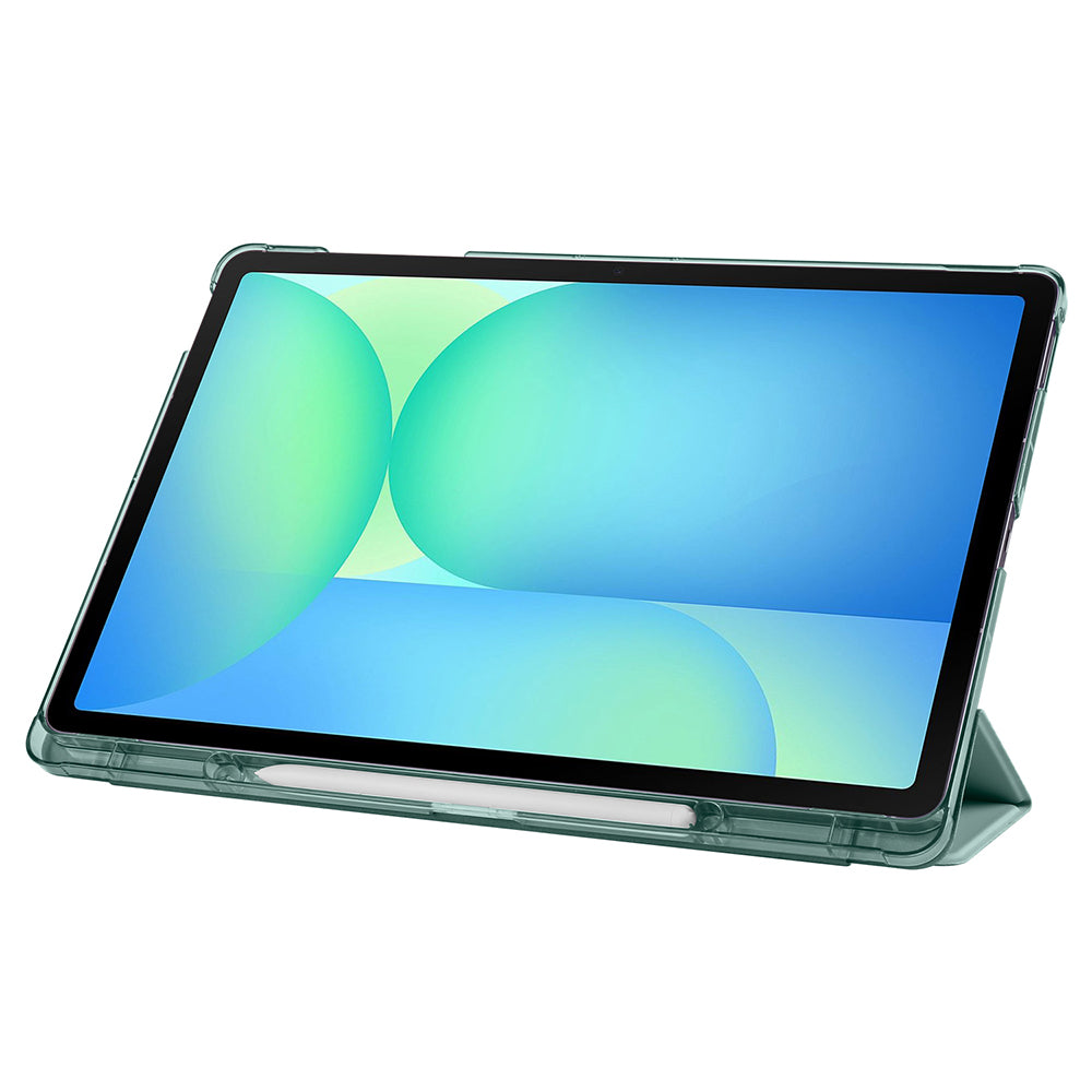 Galaxy Tab S10 FE Plus Zore Smart Cover Kalem Bölmeli Standlı 1-1 Kılıf