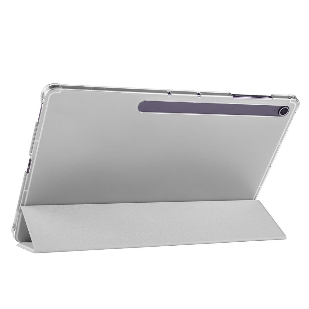 Galaxy Tab S10 FE Plus Zore Smart Cover Kalem Bölmeli Standlı 1-1 Kılıf