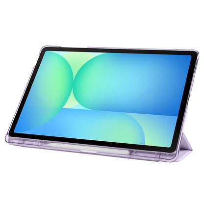 Galaxy Tab S10 FE Plus Zore Smart Cover Kalem Bölmeli Standlı 1-1 Kılıf