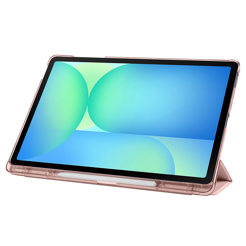 Galaxy Tab S10 FE Plus Zore Smart Cover Kalem Bölmeli Standlı 1-1 Kılıf