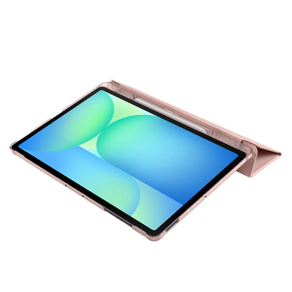 Galaxy Tab S10 FE Plus Zore Smart Cover Kalem Bölmeli Standlı 1-1 Kılıf