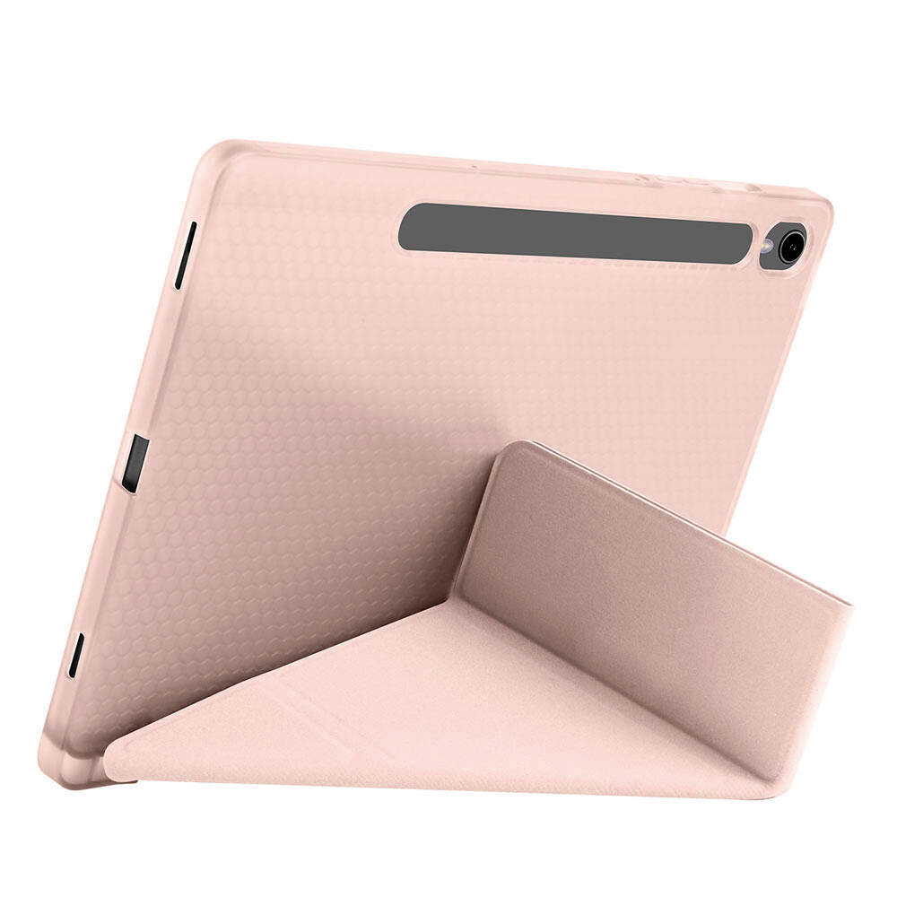 Galaxy Tab S10 Lite Kılıf Zore Tri Folding Kalem Bölmeli Standlı Kılıf