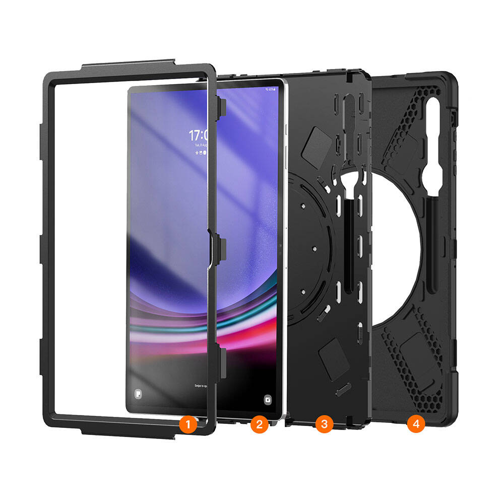 Galaxy Tab S10 Ultra Zore Defender Tablet Silikon